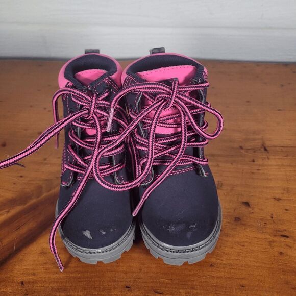 Fila Toddler Girl Ankle Utility lace up Boots Size 5 - Picture 2 of 8